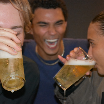 People smiling